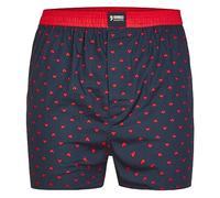 Happy Shorts Boxers Webboxer pour homme avec motif, couleur : Cœur - Hearts, taille : M