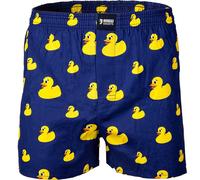 Happy Shorts Herren Web-Boxershorts - American Boxershorts Ente L
