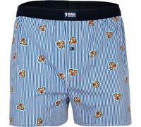 Happy Shorts Herren Web-Boxershorts - American Boxershorts Gingerbread Heart L