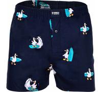 Happy Shorts Herren Web-Boxershorts - Boxer américain Surfing Seagull L