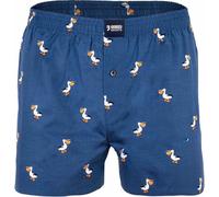 Happy Shorts Herren Web-Boxershorts - Caleçon américain Pelikan petit XL
