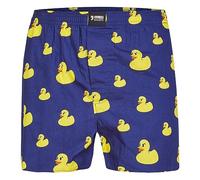 Happy Shorts Webboxer Boxer pour homme Motif drôle Choix de couleurs Couleur : canard en caoutchouc Taille M