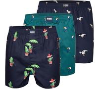 Happy Shorts X Boxer, boxer et short pour homme avec suspension, Design 17, M