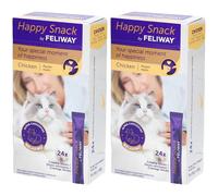 Happy Snack by Feliway poulet Aliment 2x24x15 g
