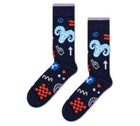 Happy Sock Aries Chaussettes constellation Bélier 36-40, bleu, 36-40