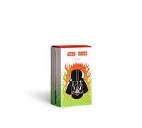 Happy Socks 3-Pack chaussettes Star Wars, coffret cadeaux avec Dark Vador et Yoda et des sabre laser á côtés taille 36-40