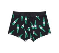 Happy Socks Boxer Court 1-Pack Beer Coton Homme Noir Vert XL