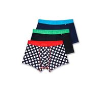 Happy Socks Boxers bleu marine / vert / rouge / noir / blanc, Taille S
