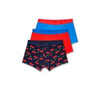 Happy Socks Boxers bleu / vert / rouge sang / blanc, Taille M