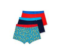 Happy Socks Boxers 'Egg Banana' bleu marine / bleu roi / jaune / rouge, Taille M