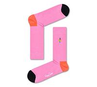 Happy Socks Calcetines Embroidery Hula Dancer Talla 41-46 Chaussettes, Multicolore, Mixte