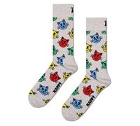 Happy Socks Cat Socks P002584 Chaussettes pour chat, multicolore, 38-42