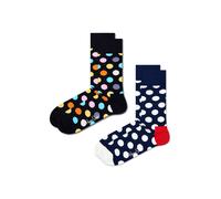 Happy Socks Chaussettes '2-Pack Big Dot Socks' mélange de couleurs, Taille 41-46