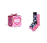 Happy Socks Chaussettes bleu marine / bleu clair / rose clair / rouge, Taille 41-46