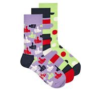 Happy Socks Thumbs Up Chaussettes Homme, Multicolore, 41-46 (Lot de 3) Mixte