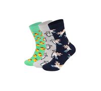 Happy Socks Chaussettes 'Animals' mélange de couleurs, Taille 36-40