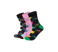 Happy Socks Chaussettes bleu marine / vert / rose clair / noir, Taille 41-46