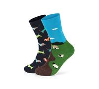 Happy Socks Chaussettes bleu / mélange de couleurs / noir, Taille 41-46