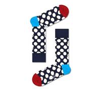 Happy Socks Chaussettes Bonhomme de Neige à Pois, Multicolore, Taille Unique Mixte