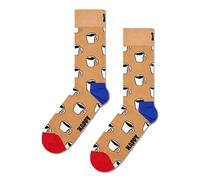 Happy Socks Chaussettes Café - Chaussettes avec Motif - Cadeau Rigolo pour Amateurs de Café