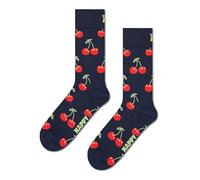 Happy Socks chaussettes Cherry - colorées et amusantes - en cotton bio - pour homme et femme