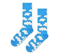 Happy Socks – Chaussettes Cloudy imprimées de nuages, colorées, en coton bio pour homme et femme