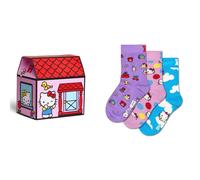 Happy Socks Chaussettes Crew Hello Kitty Gift Set 3 Paires