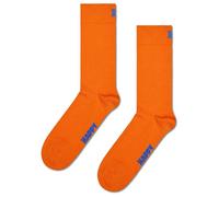 Happy Socks Collection de Chaussettes Unies Crew - Fabriqué en coton biologique durable - 1-Pack