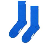 Happy Socks Collection de Chaussettes Unies Crew - Fabriqué en coton biologique durable - 1-Pack