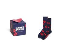 Happy Socks Chaussettes de la Saint-Valentin - Chaussettes colorées et coffrets cadeaux avec motifs de cœurs & d'amour, 36-40 & 41-46