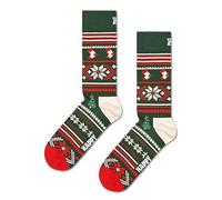 Happy Socks Chaussettes de Noël - Chaussettes Rigolotes pour Cadeau et Décoration de Noël