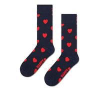 Happy Socks Hearts Chaussettes 41-46 Bleu foncé