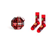 Happy Socks Chaussettes demi-jambe 36-40 Bauble Gift Box de 1 P000331, multicolore, 36-40