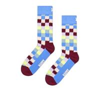 Happy Socks Chaussettes Dizzy Check Sock Bleu P001558