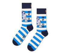 Happy Socks Chaussettes et coffrets cadeaux Star Wars avec Ahsoka, Grogu, le Mandalorien, Darth Vader, Yoda et plus, 36-40 & 41-46