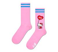 Happy Socks Chaussettes Hello Kitty Love Sneaker Coton Homme Femme Rose 41-46