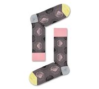 Happy Socks Chaussettes Longues Dressed Eclipse Pink And Black