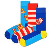 Happy Socks Chaussettes pour Hommes,3er Paquet - Du Père Jour,Cadeau,Mixtes Fa
