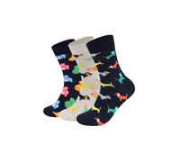 Happy Socks Chaussettes 'Puppy Love' mélange de couleurs, Taille 41-46