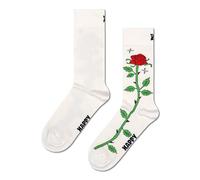 Happy Socks Chaussettes roses blanches, multicolore, 41-46