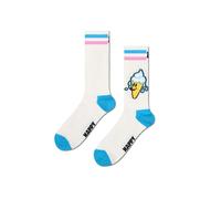 Happy Socks Chaussettes 'Socken Ice Cream Sock White' blanc, Taille 41-46