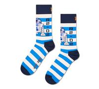 Happy Socks Chaussettes STAR WARS™ R2-D2 Coton Homme Femme Bleu 36-40
