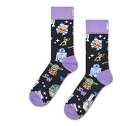 Happy Socks Chaussettes STAR WARS™ Team Mando Coton Homme Femme Noir 41-46