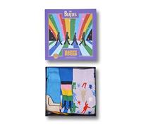 Happy Socks Chaussettes The Beatles - Coffret Cadeau Édition Beatles avec Chaussettes Rigolotes pour les Grands Fans