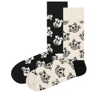Happy Socks Chaussettes Unisex, Pack De 2 - Boîte Cadeau, Mélange De Couleurs
