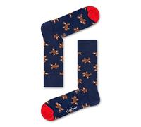 Happy Socks Chaussettes Unisexes Holiday Gingerbread Taille 41-46