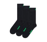 Happy Socks Chaussettes vert clair / noir, Taille 36-40