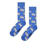 Happy Socks Cloud Dog Crew Sock Chaussettes, Bleu, 48-52 Mixte