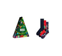 HAPPY SOCKS Coffret cadeau femme 3 paires HOLIDAY 36-40 green vert