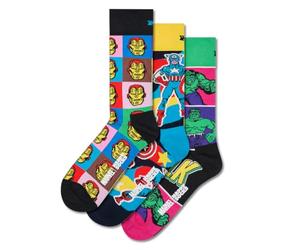 Happy Socks Collaboration exclusive Marvel™ Avengers -Coffrets cadeaux pour hommes et femmes